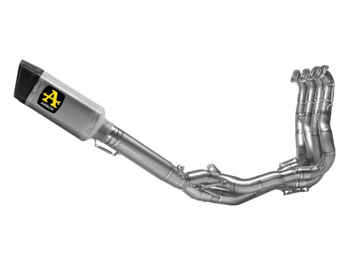 大型ウッドラダー Arrow SBK EVO Competition Full Titanium Exhaust System - ZX-10R